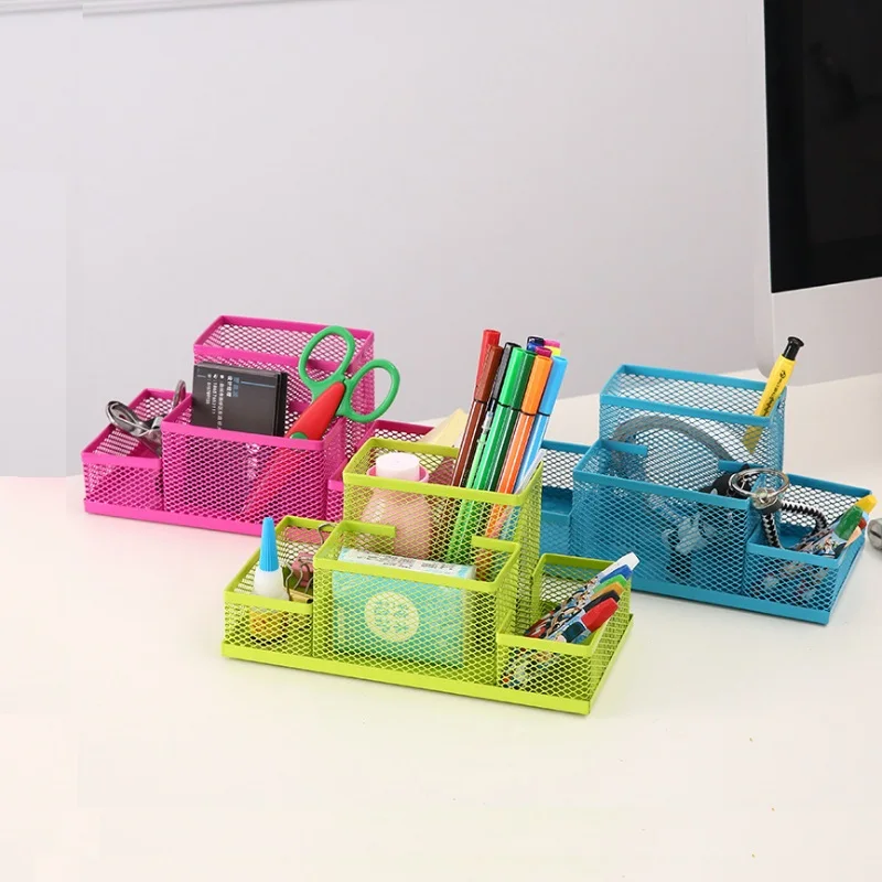 Канцелярские товары подставка для ручек и карандашей сетчатый Настольный