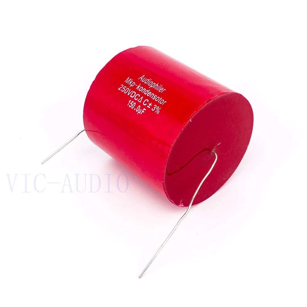 1 шт. конденсатор Audiophiler Mkp с алюминиевой крышкой 150 мкФ 250V DC HI FI Лихорадка