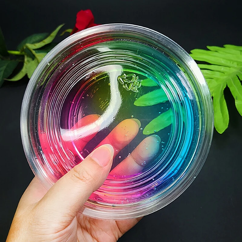 250 мл Пластилин сделай сам контейнер для слайма коробка лизуна мягкая полимерная