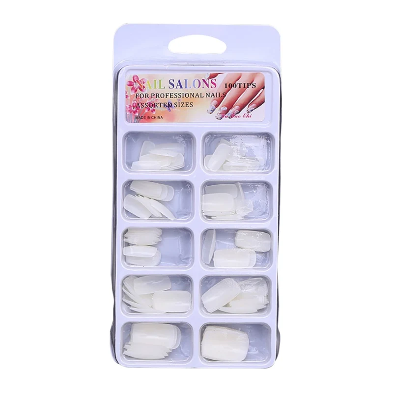 100 шт. Типсы для ногтей тренировки рук гибкие искусственные человеческие пальцы