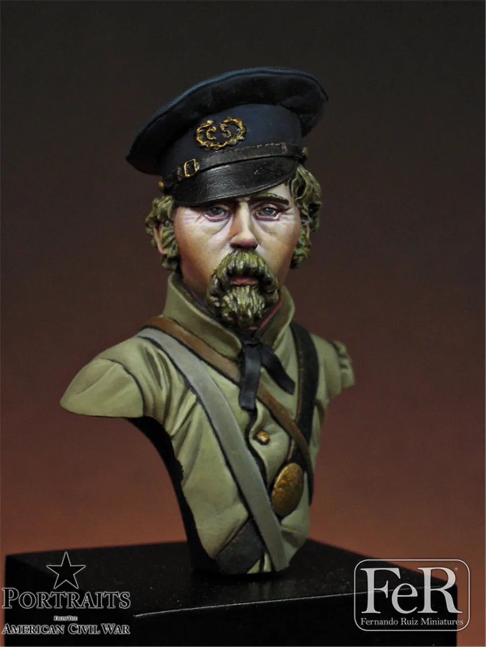 Статуэтка пехотного солдата Kentucky статуэтка из смолы 1/16 бюст бесцветная