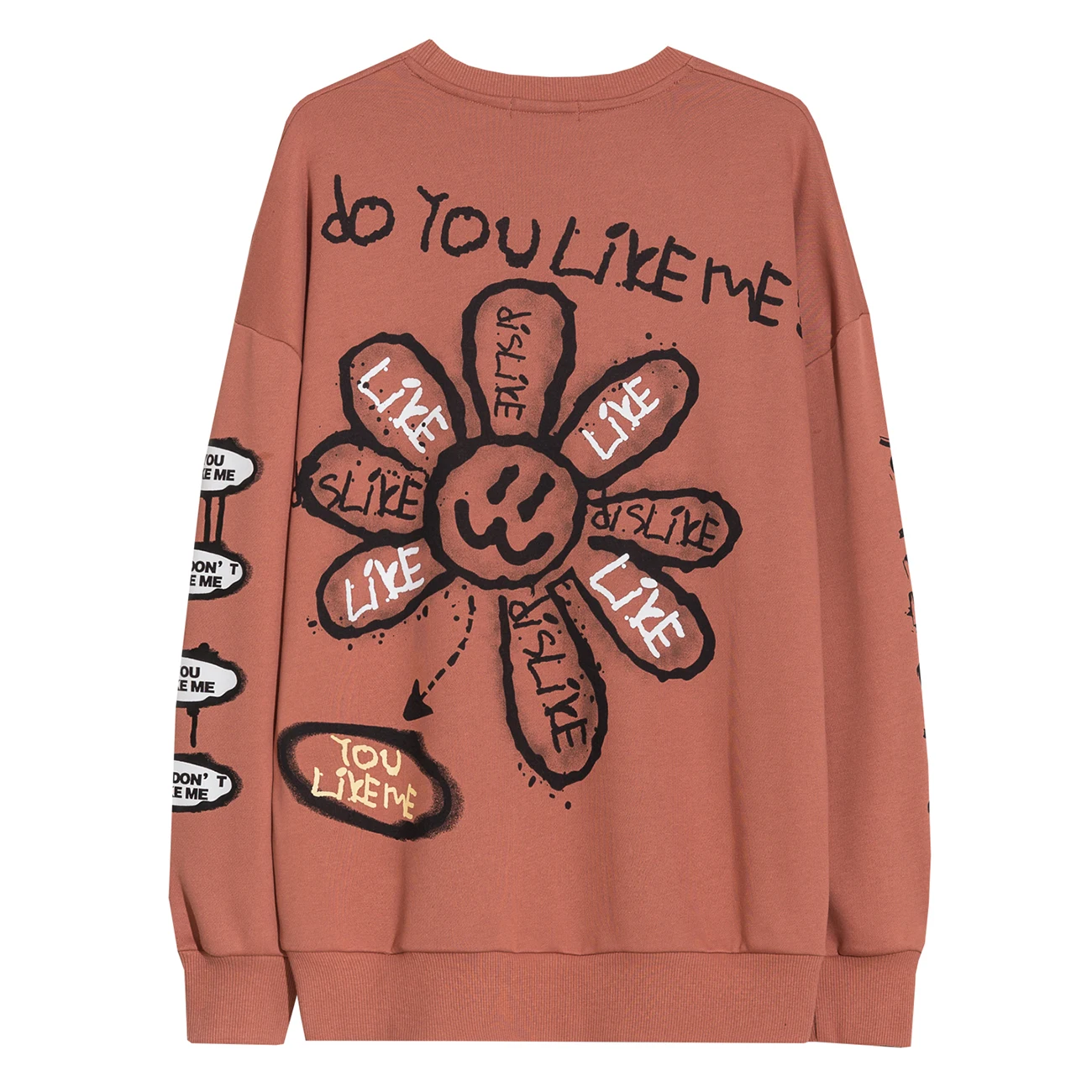 Мужская толстовка в стиле Харадзюку с капюшоном уличная одежда свитшот смешной