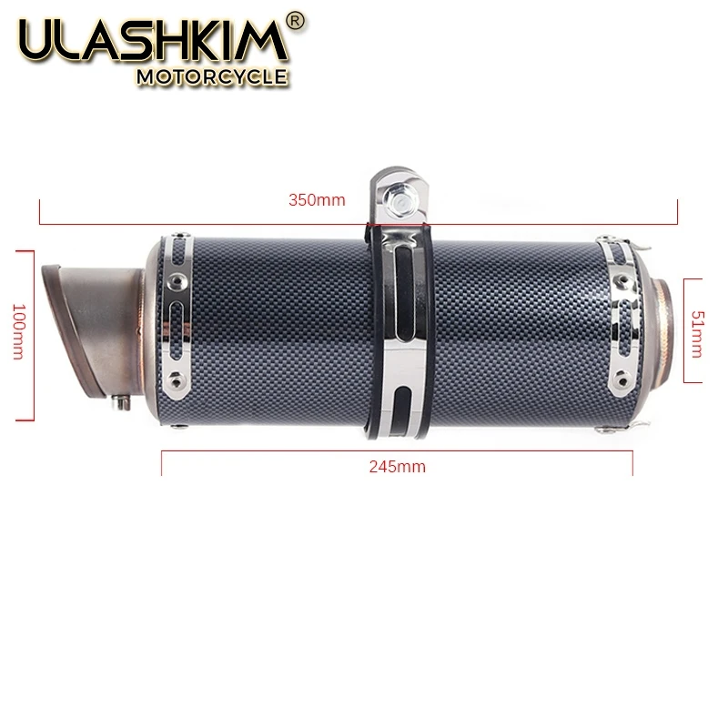 

Motorcycle Full Exhaust Muffler System Middle Pipe Slip On Escape For DUKE 390 250 DUKE 125 RC 390 125 RC390 2016 2017 2018