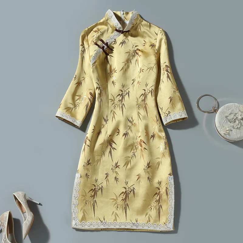

Элегантное старое модное китайское Современное женское платье qipao из Шанхая