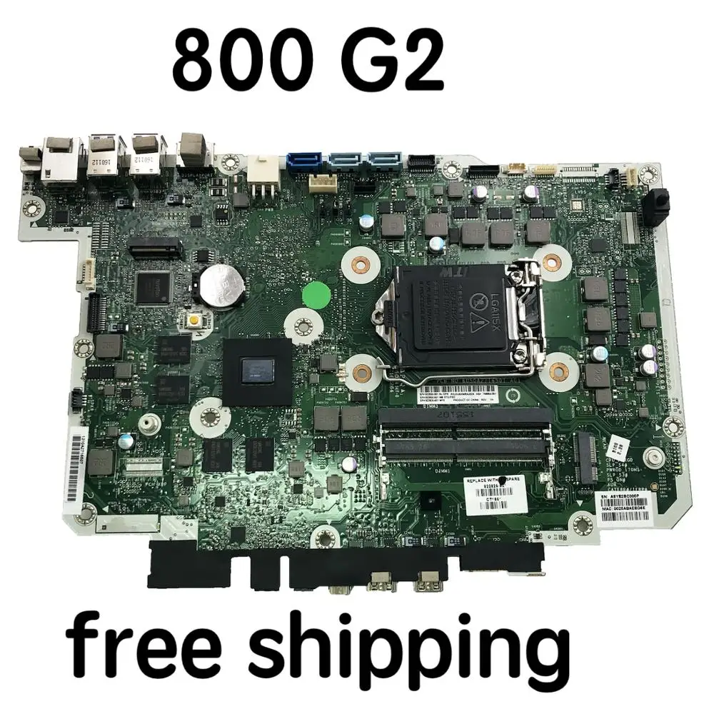 798964 001 для HP EliteOne 800 G2 AIO материнская плата настольного компьютера 822826 100%