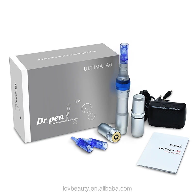 

Wireless microneedling pen professional A6 derma pen Auto MTS Meso Pen