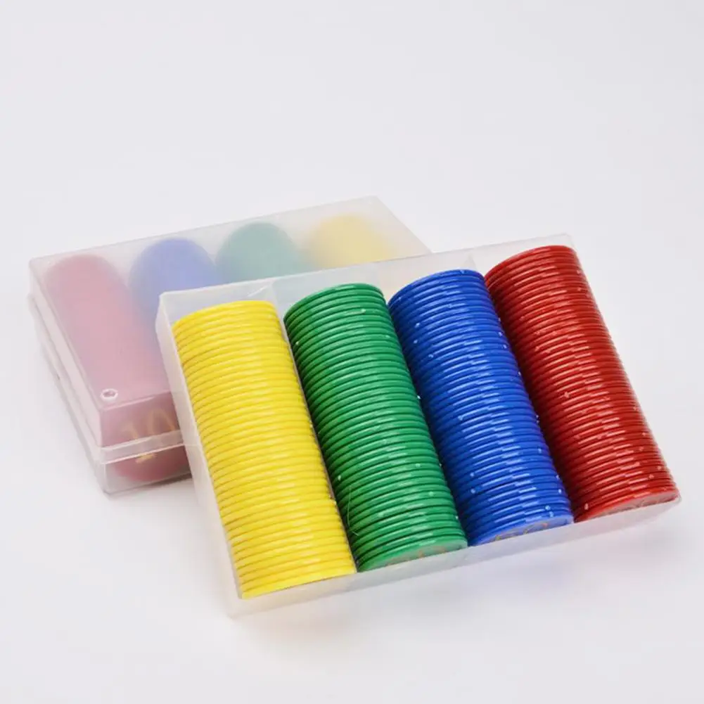 160 шт./компл. покерные круглые чипы с номинальной стоимостью подсчет номера