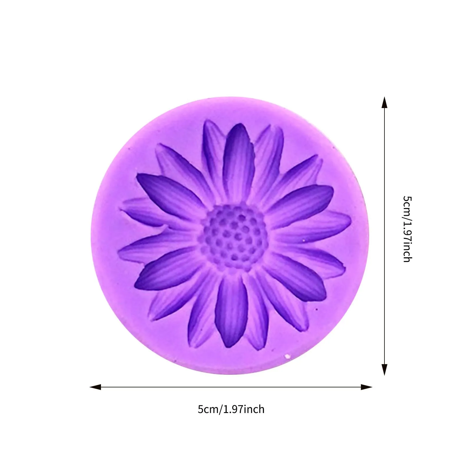 Силиконовая форма для торта Подсолнух шоколад украшения помадки аксессуары