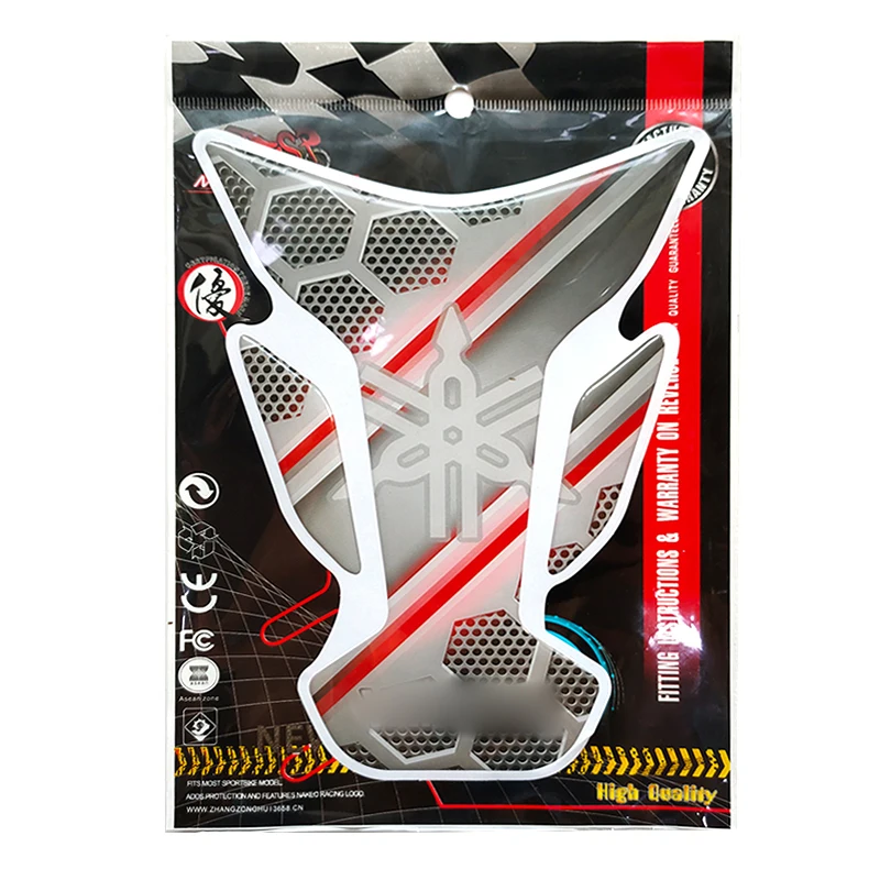 Новый 3D резиновый бак для мотоцикла наклейка на велосипед коврик бензобака