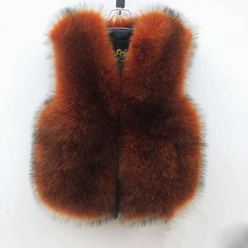 

Пальто из искусственного меха енота; Новинка 2021 года; Сезон осень-зима; Модный пушистый теплый жилет без рукавов; Роскошная куртка; Высокока...