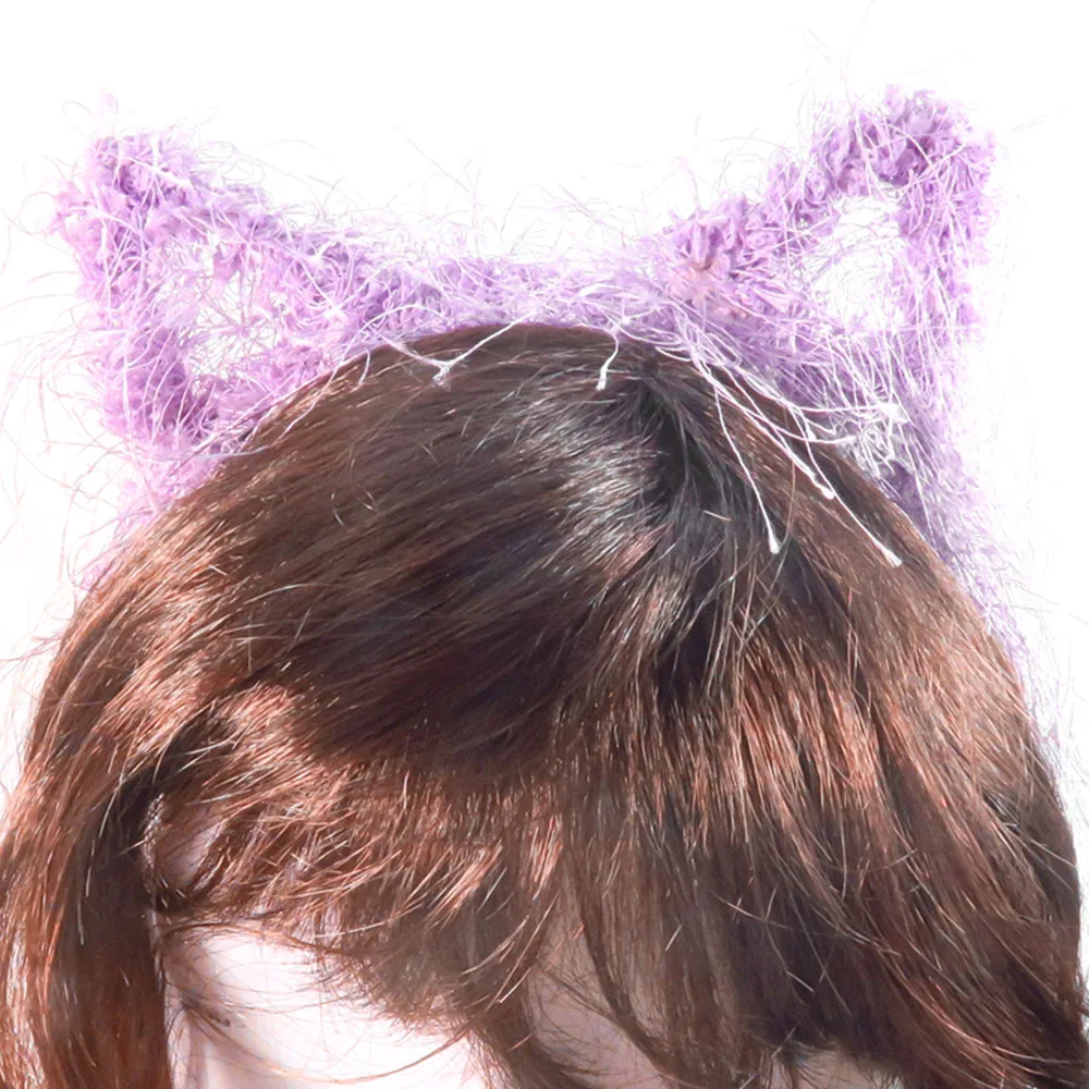 3 шт. праздничная Новинка 2020 повязка на голову с кошачьими ушками и блестками