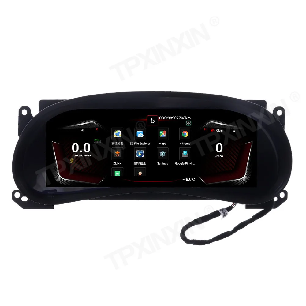 2 + 32G для Jeep Wrangler 2010 2017 Android 9 0 панель приборной панели автомобиля кластер