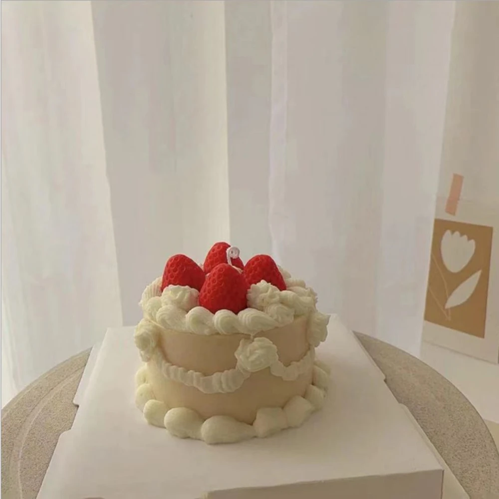 Имитация кружки для торта силиконовая форма в виде свечи гипсовый пластырь