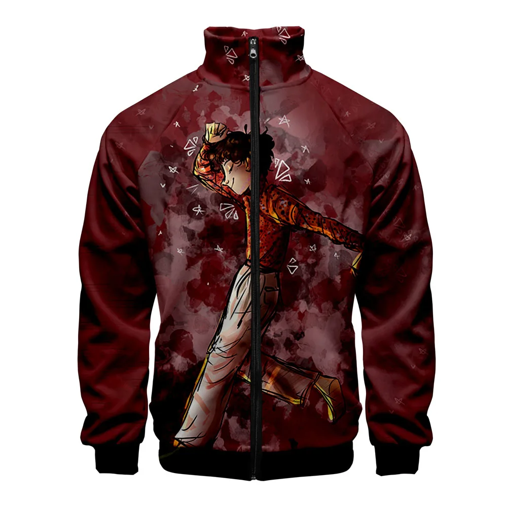 

I Am Not Okay With This 3D Printed Stand Collar Zipper Jacket Fashion Women/Men Hot Sale Fashion Trendy Streetwear Clothes