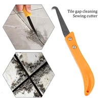 tile gap repair tool hook knife professional cleaning and removal of old grout hand tools tungsten steel joint notcher collator