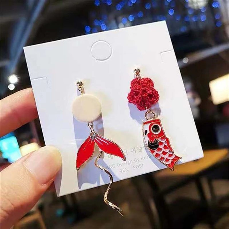 

Wild Earrings Dangle 925 Trendy Elegant Party Female Girl Women Animal Metal Hyperbole Zinc Alloy Needle