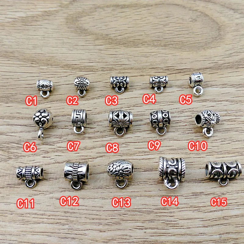 Серебряная кнопка ювелирные изделия Santong DIY сепараторное ожерелье и браслет с