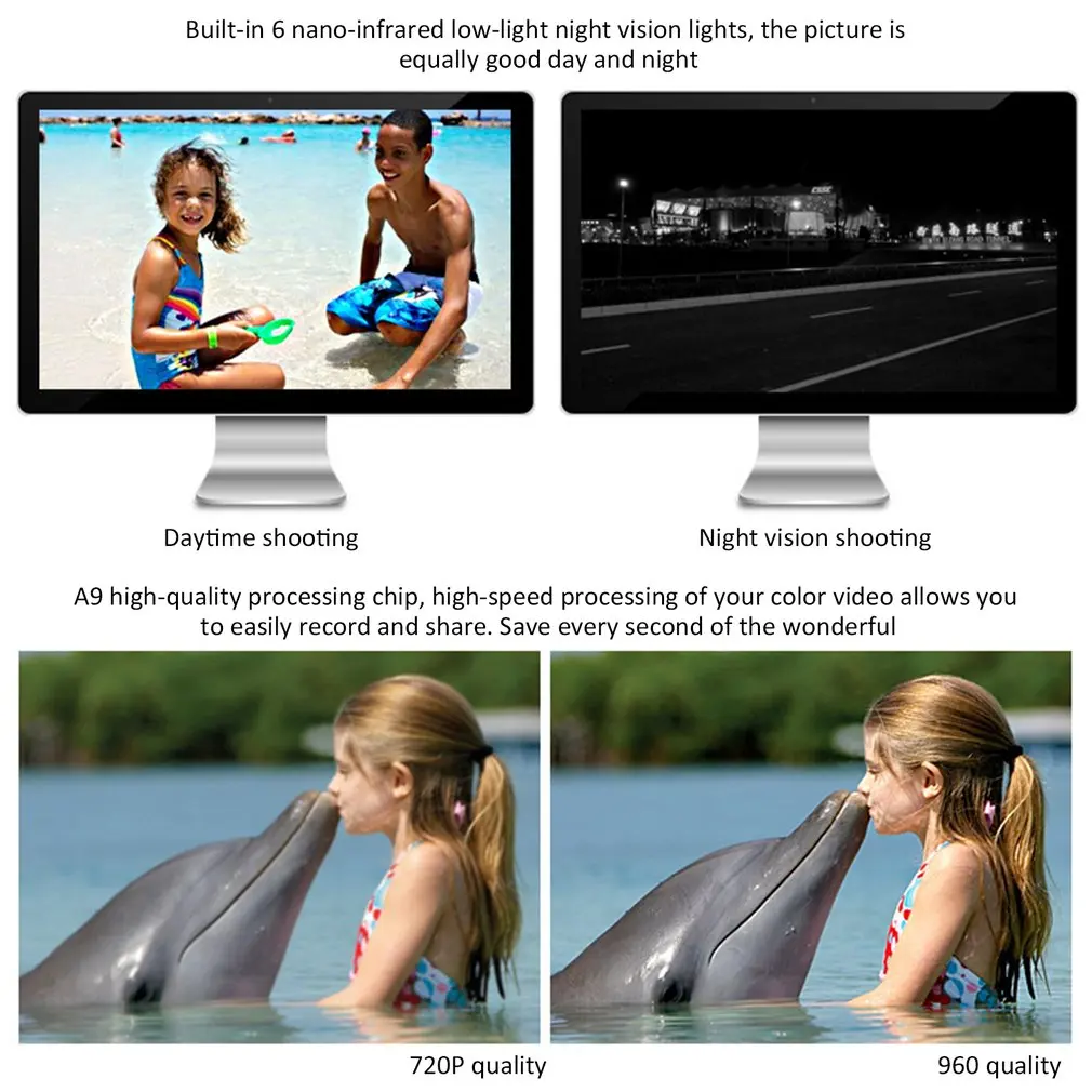 Мини камера HD 960 P/1080 P датчик ночного видения Видеокамера движения DVR микро камера Спорт DV видео маленькая камера