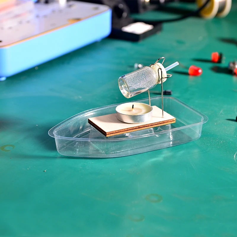 SZ Паровая Тепловая свеча скоростная лодка игрушка ручной работы пароходы