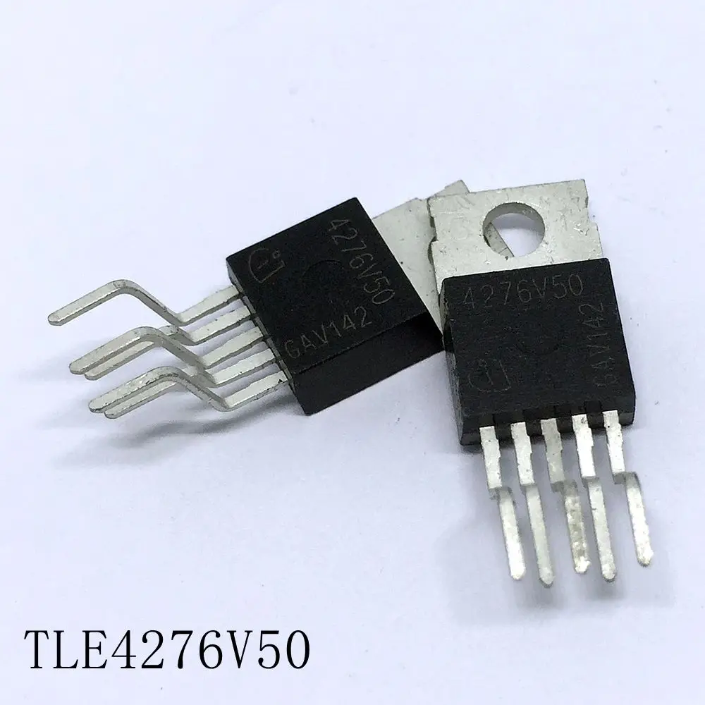 

Линейные регуляторы TLE4276V50 TO-220-5 400 мА/5 В, 10 шт./партия, новинка