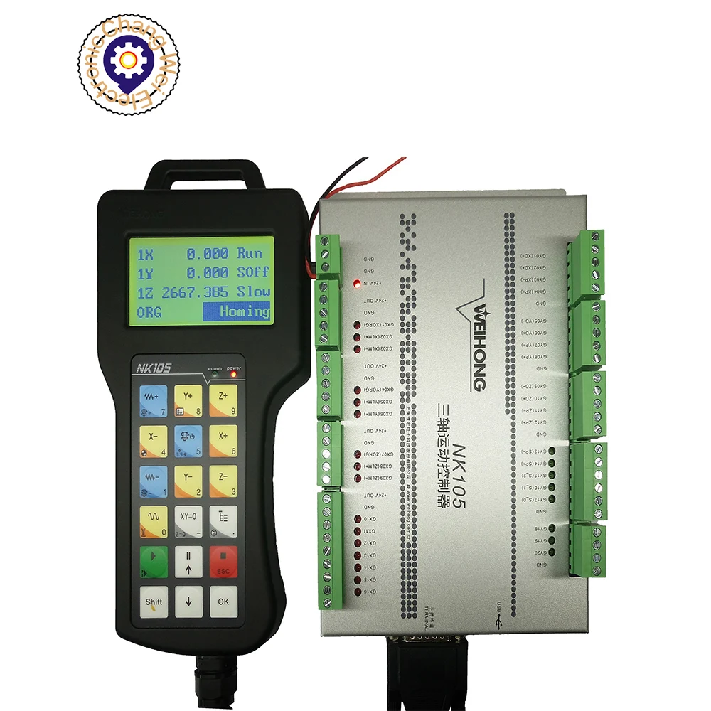 Горячая Распродажа! Оригинал Weihong NK105 G2 3 система Axis DSP Управление NC студии