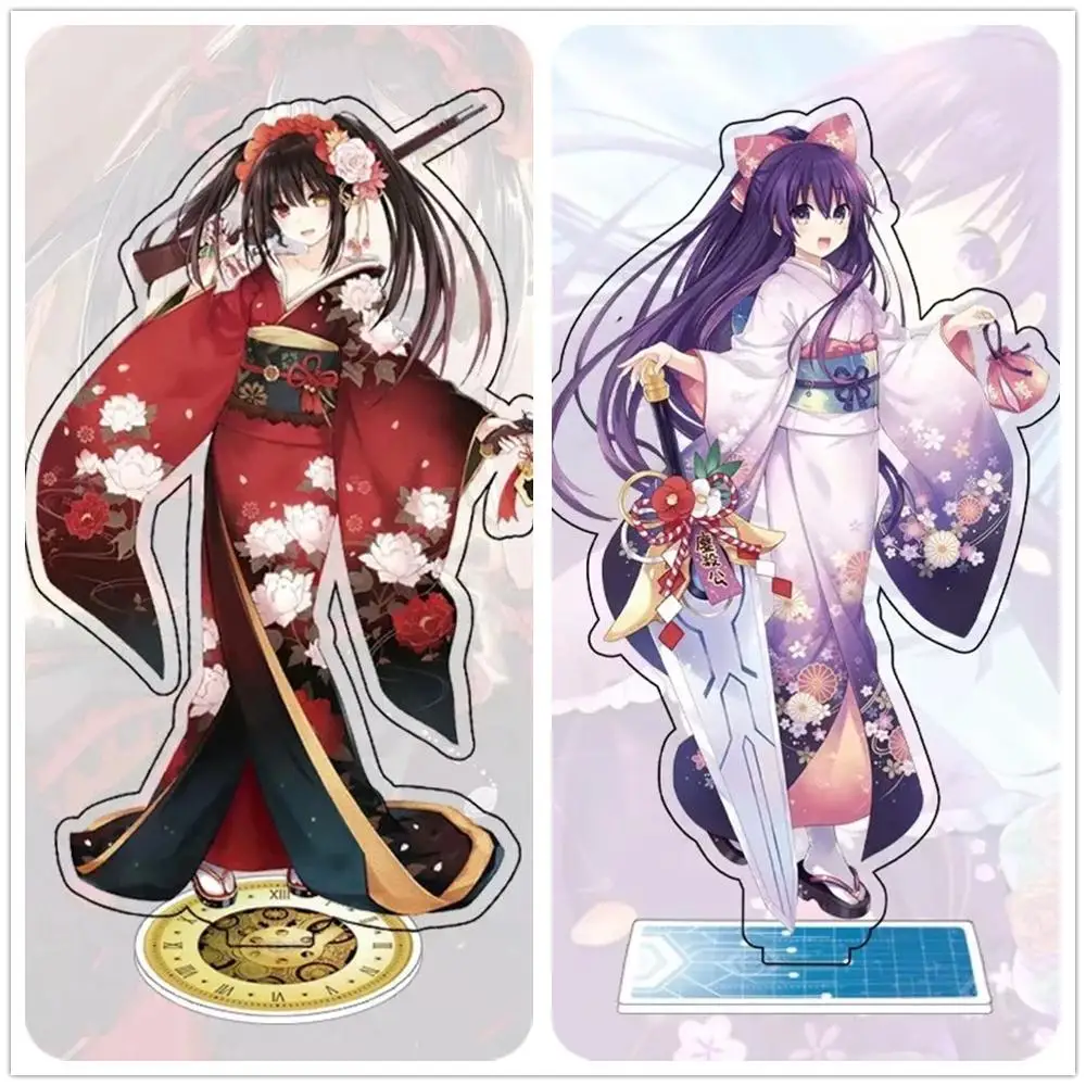 Аниме Дата Живая Tokisaki Kurumi Yoshino фигурка на акриловой подставке настольная