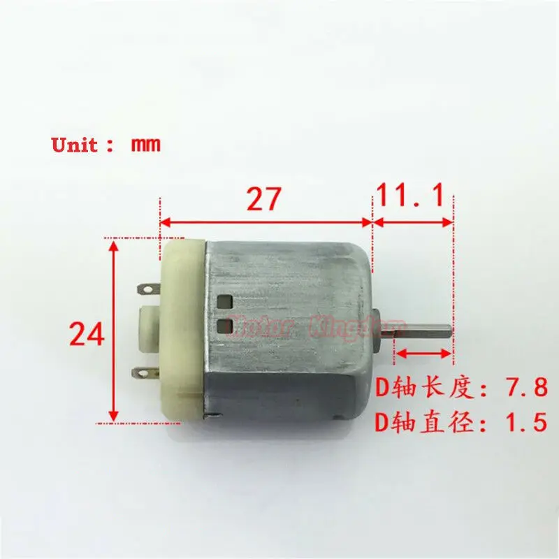 Mabuchi FK-260SA с источником питания от постоянного тока 6V 9 В 12 24 10900RPM Высокий Скорость
