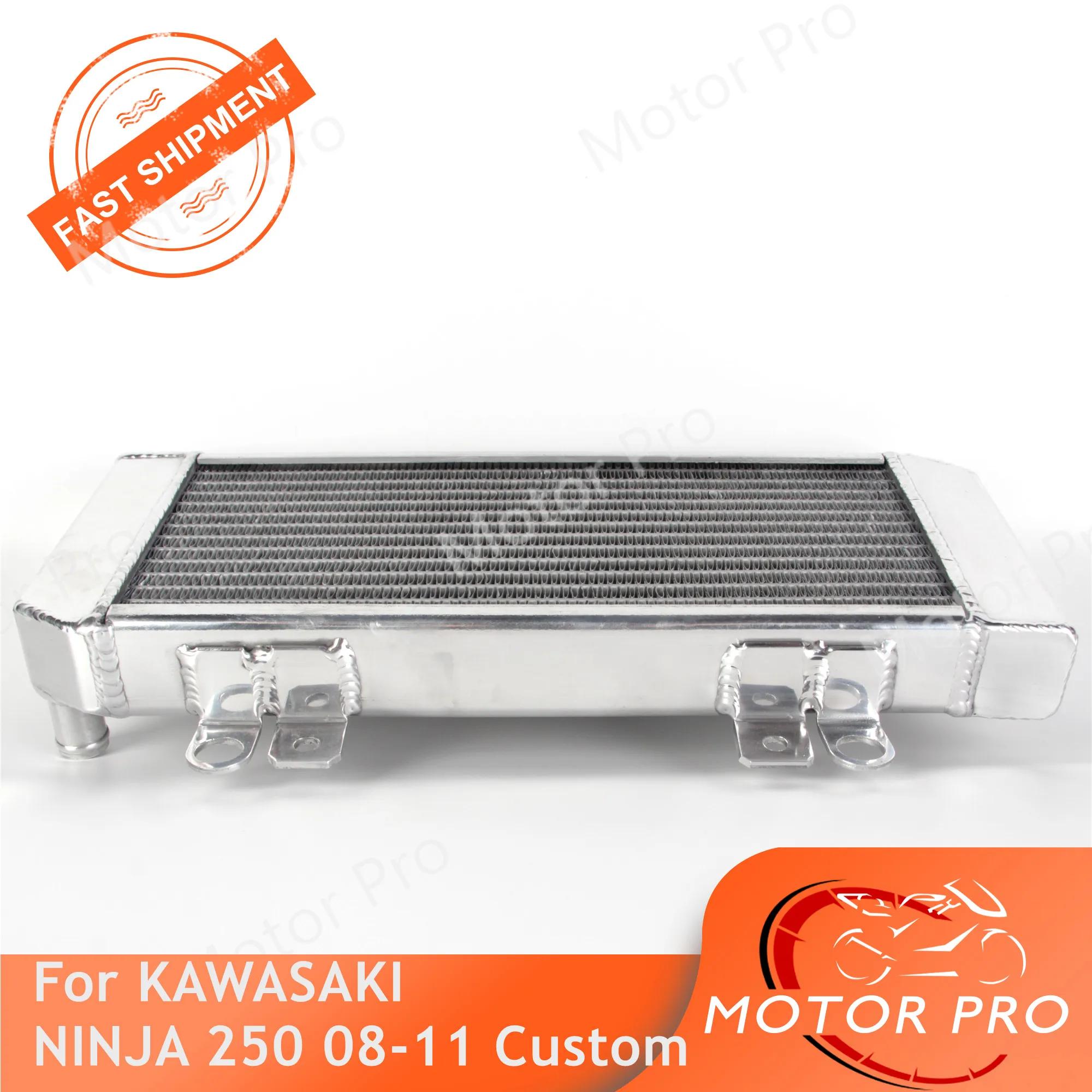 Радиатор для Kawasaki Ninja 250 300 2008 2009 2010 2011 кулер охлаждения модификация требуются