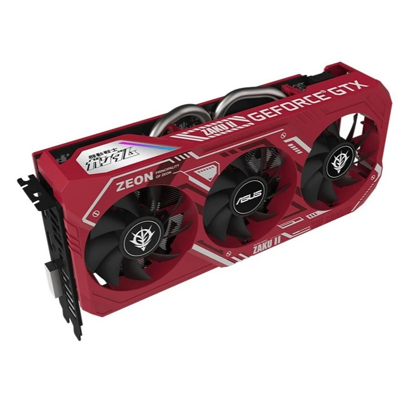 Asus TUF3-GTX1660S-A6G-ZAKU Graphics Card GeForce GTX 1660 SUPER GDDR6 6GB DVI HDMI-compatible DP Video Card