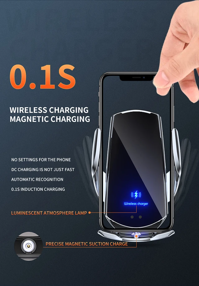 fixed wireless charging mobile phone charger stable starter charger for cars battery charger auto parts portable and easy to use free global shipping
