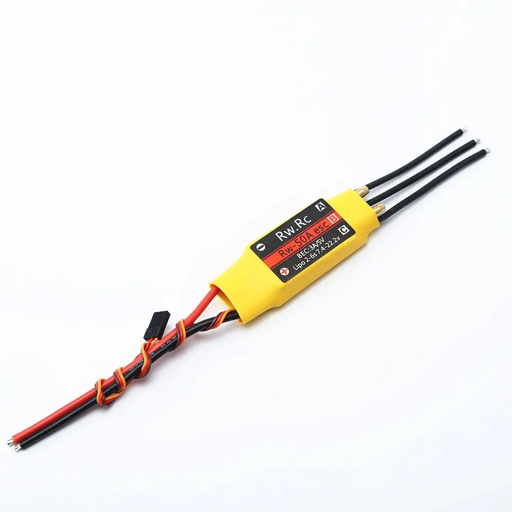 

2-6s 30a/50a/80a/100a/200a Esc 5v/3a 5v/5a Ubec Бесщеточный Регулятор скорости Esc для Rc Boat BEC u200a/s