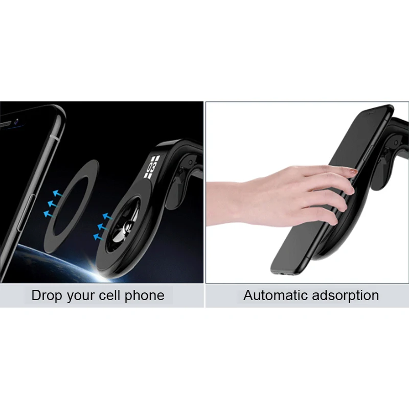 

Car Fragrance Diffuser Vent Clip Air Vent Fragrance Cell Phone Holder Bracket C66