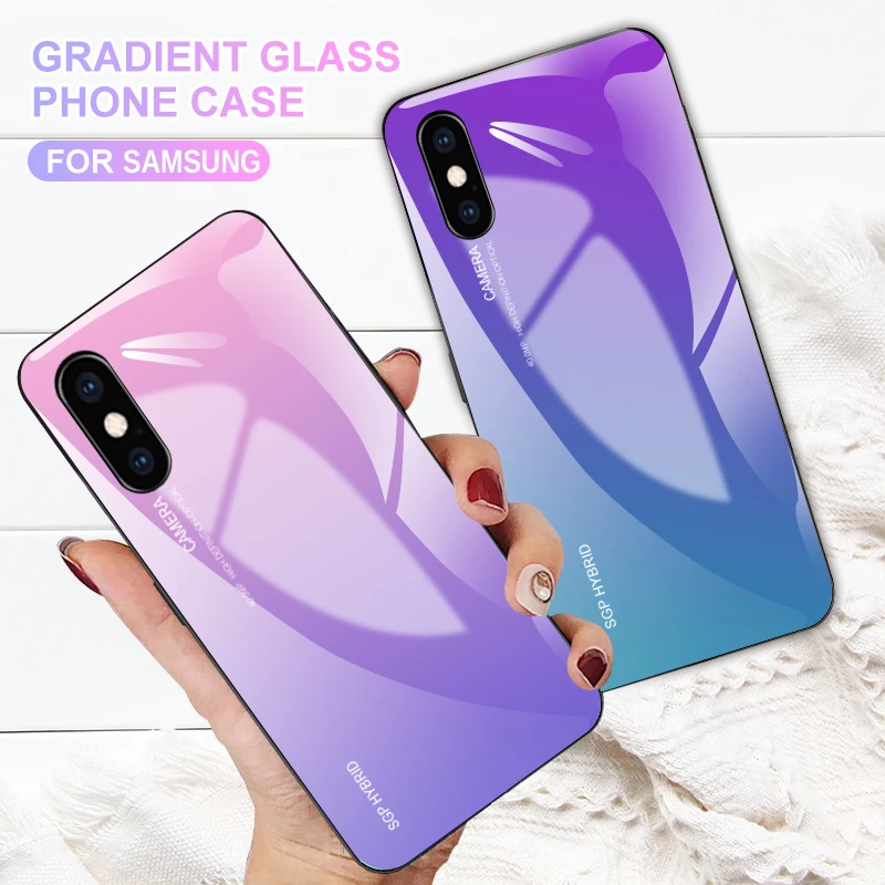Цветной силиконовый чехол для телефона samsung Galaxy A50 A 50 SM A505F задняя крышка из