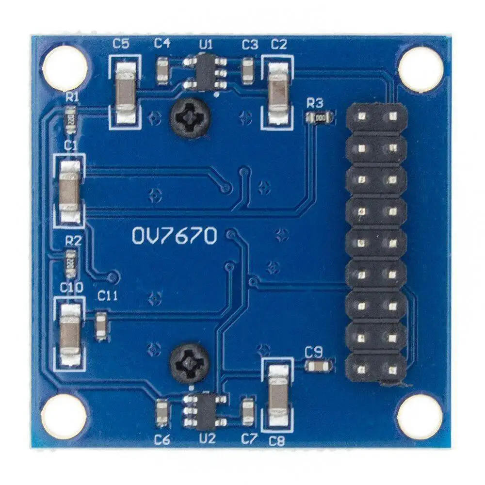 

TZT OV7670 camera module OV7670 moduleSupports VGA exposure size For auto control display CIF 640X480 active C9P0