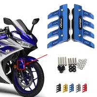 for yamaha yzf r25 yzfr25 yzf r25 motorcycle mudguard front fork protector guard block front fender anti fall slider accessories