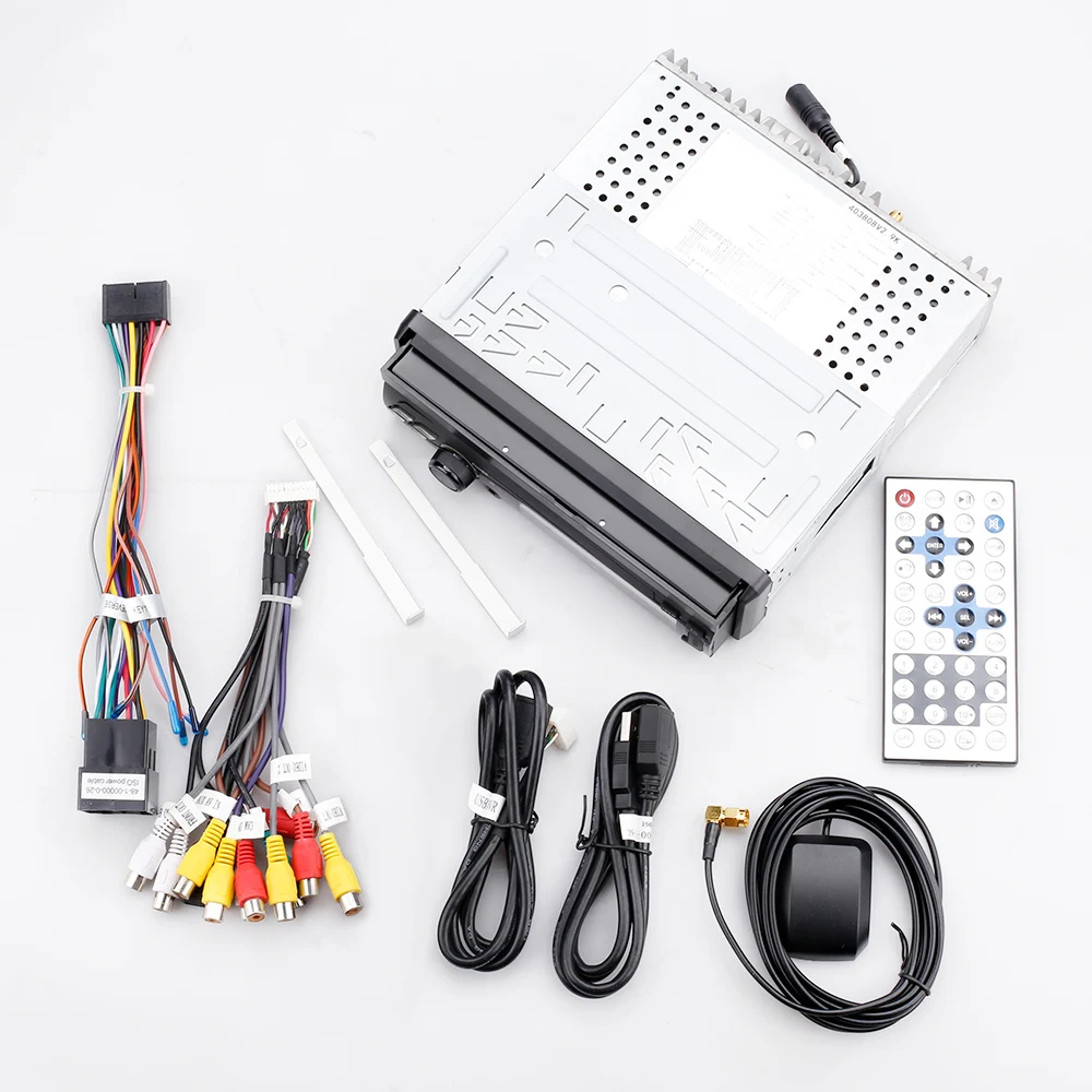 $231.78 Isudar Universal Car Multimedia Player 1 Din Android 10 7 Inch Detachable Multi Touch Screen Octa Core Stereo Radio GPS RAM 4GB