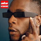 Солнцезащитные очки унисекс AKA VISION, маленькие прямоугольные очки в стиле ретро, 2021