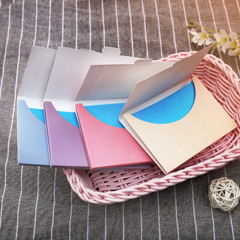 

50 Sheets/Pack Sheets Oil Absorbing Paper Oil Control Facial Magic Quickly Clean Paper Portable Blot Paper Face Cleaning