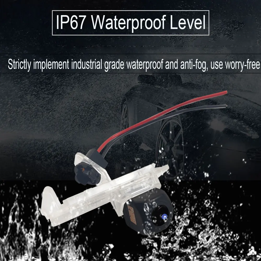 Автомобильная камера заднего вида с ночным видением R-Way HD для Renault Megane