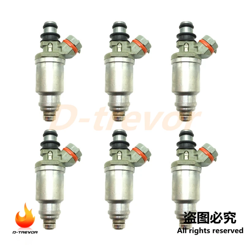 6 шт топливный инжектор 23250-16120 23209-16120 для 1990-1993 Toyota Celica Corolla 1 | Автомобили и
