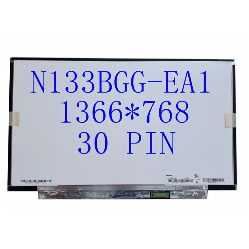 13,3 "тонкий светодиодный ЖК-дисплей Экран Дисплей Панель N133BGG-EA1 подходит N133BGE-EAA N133BGE-EB1 Замена Матрица для ноутбука
