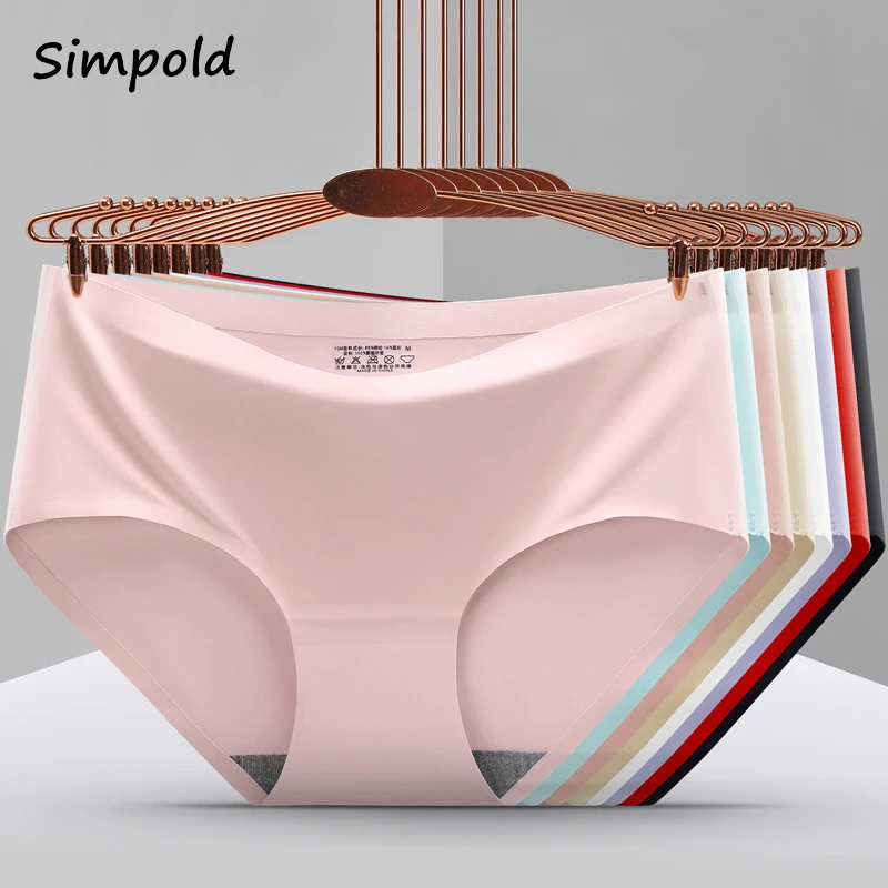 Simpold нижнее белье для Для женщин Бесшовные нет чувства Однотонные трусы интимное