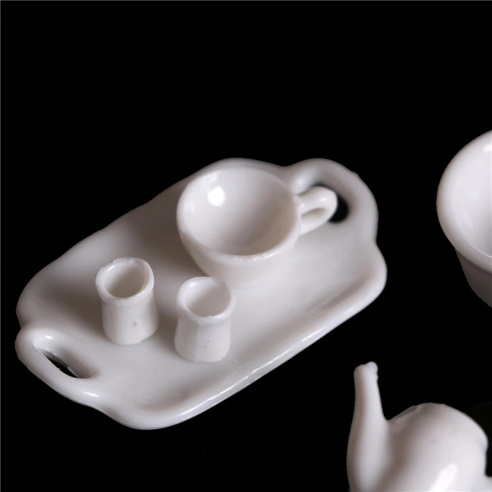 10 шт./компл. чайные чашки тарелки набор посуды кукольный домик Декор кухня