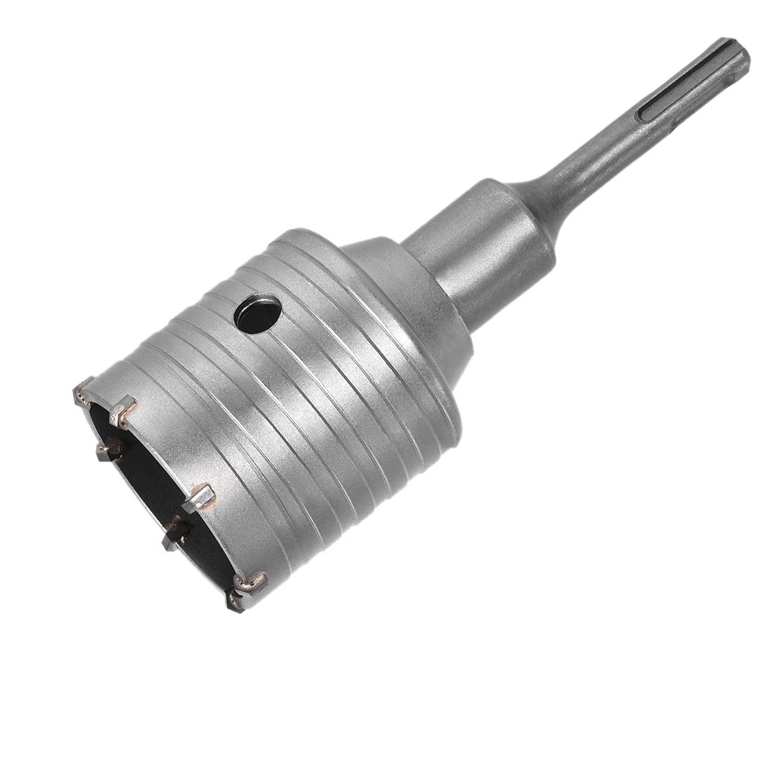 

Uxcell 30-105mm Wall Hole Drill Bit Hole Saw Connecting Rod Drill for SDS X4 Impact Drill to Walls Stones Bricks Carbide