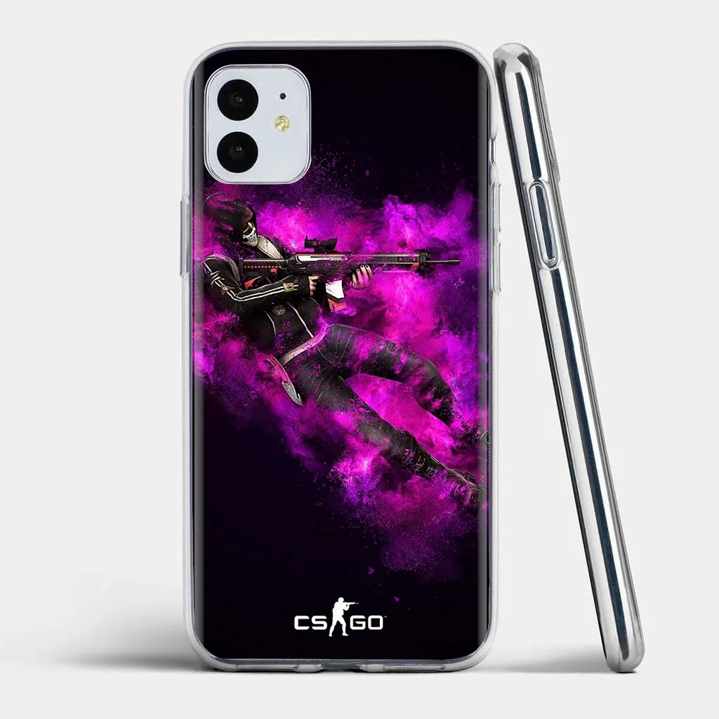 Силиконовый чехол для телефона Huawei Honor Y5 2018 2019 8S 9X Pro 20 10 10i Lite Counter Strike Global нападение