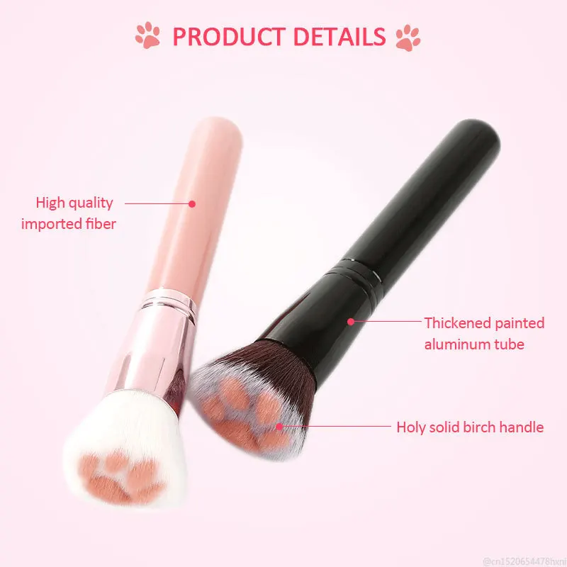 Новинка 2019 1 шт. Кошачий коготь кисти для макияжа основа мощная кисть румян из