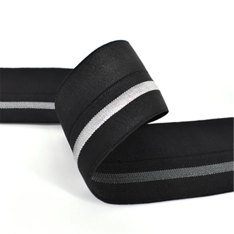 Складная эластичная лента 4 см из золотистого спандекса двойное плотное нижнее