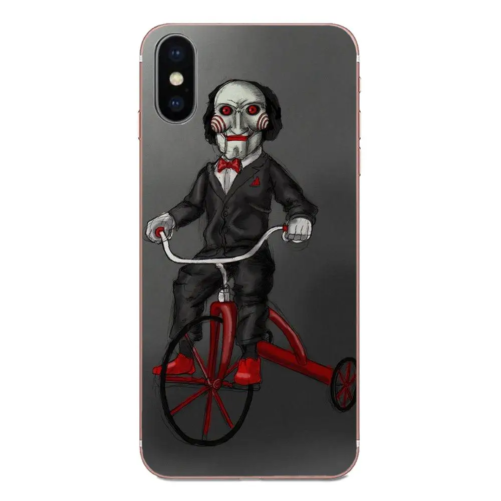 Пользовательские пилы маска Человек ужас триллер плакат для HTC Desire 530 626 628 630 816 820