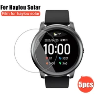 35 tablets haylou solar smart watch screen protector film for xiaomi haylou tempered glass screen protector accessories