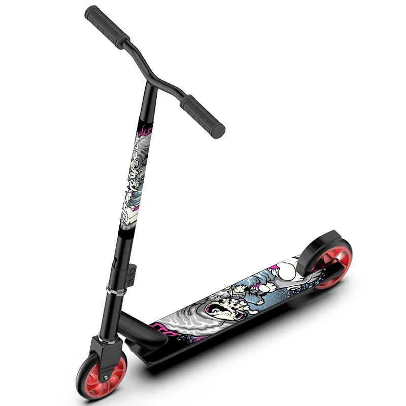 Трюковой самокат Двухколесные экстремальные скутеры Pro Stunt Scooter для взрослых и